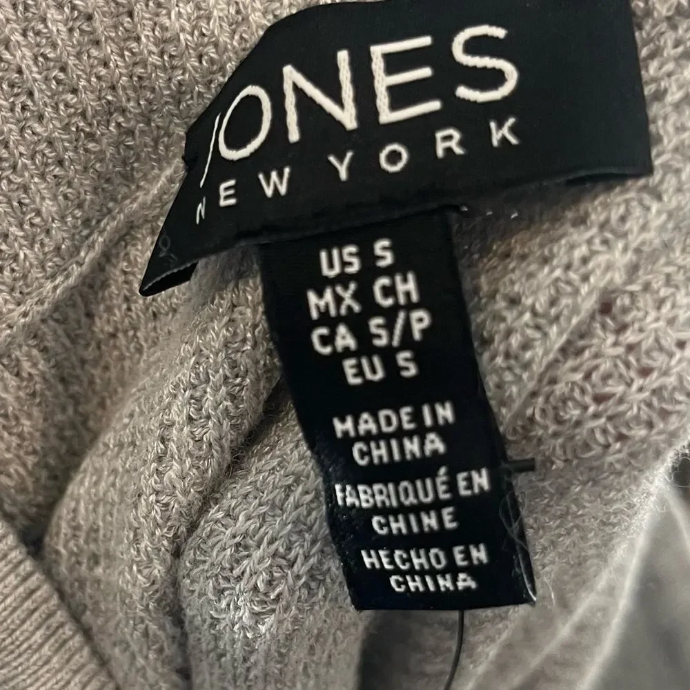 Jones New York Mock Turtleneck Sweater - Picture 6 of 7